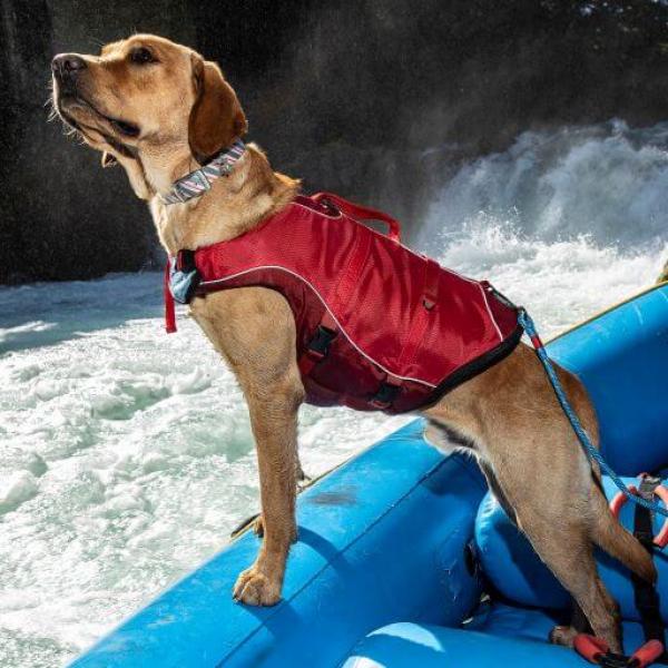 Kurgo Life Jacket Surf n Turf Red Gr. L